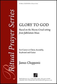 Glory to God SATB choral sheet music cover Thumbnail